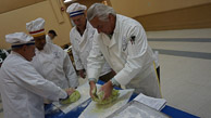The team had to work the dough a bit more than they planned on. DSC05094.jpg