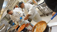 Eric and Chris work on the shrimp. DSC05101.jpg