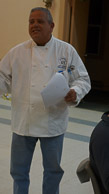 Lead Mel told us about the dish. DSC05163.jpg
